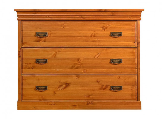 Commode avec 3 tiroirs Buffet Buffet en bois Armoire Commodes Marron neufs