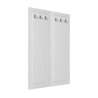 Porte-manteau mural Porte-manteau sur pied Porte-manteau Couloir Crochets en bois Penderie Maison de campagne