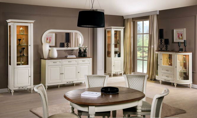 Vitrine Armoire Classique Vitrines Salon Salon Armoires