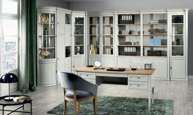 Mobilier de bureau Table avec tiroirs Salle d'étude Bureau à domicile neuf