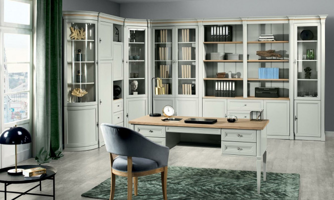 Armoire d'angle de garde-robe de bureau en bois de luxe - Obtenez un devis - Autres dimensions