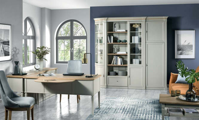 Armoire d'angle de garde-robe de bureau en bois de luxe - Obtenez un devis - Autres dimensions