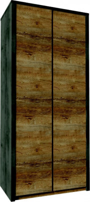 Armoires de chambre en bois Meubles Armoire Penderie Style Campagne Conception Marron