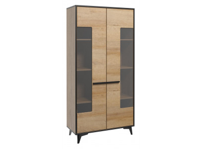 Vitrines Armoire Cabinet en verre Armoire Designer Armoire en bois neuf Commode Vitrine Coffrets de tiroirs