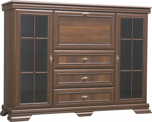 Armoire de salon 158cm XXL Bahuts Basse Buffet en bois Commode Buffet Commodes