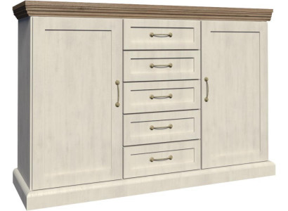 Commode Meubles de salon Bois Buffet Artisanat Console Commodes Buffet bas de luxe