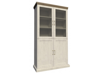 Vitrine Commodes Vitrines Commodes Armoires en verre Armoire de designer Armoire de campagne xxl