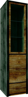 Vitrines Vitrines en bois massif Nouveau meuble en bois Vitrine en bois massif Armoire en verre de grande qualité