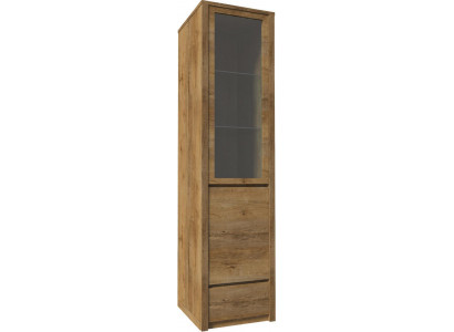 Designer Hochschrank Kommode Vitrine Holz Luxusschränke Seitentiefe Kommode