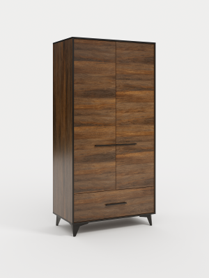 Meuble Armoire Armoires Murales Armoire à 2 Portes Meuble en Bois Chambre à Coucher Nouveau