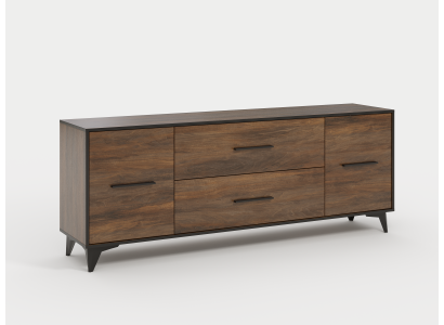 Salle de séjour Mobilier en bois Buffet tv Meuble TV Armoire Mobilier italien neuf