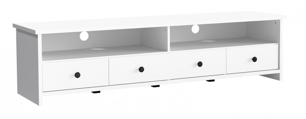 Meuble TV design buffet télévision en haute brillance bas Commode panneau Mur de luxe Armoire