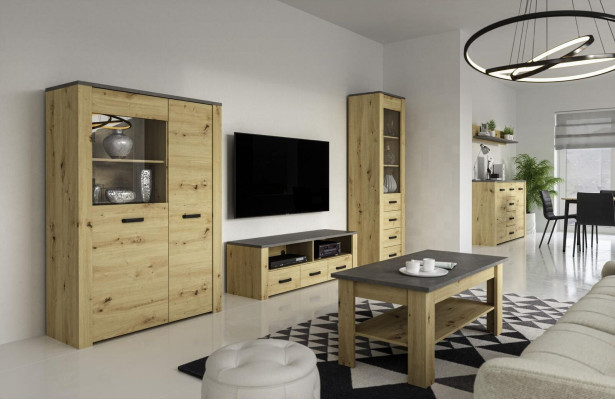 Table en bois Tables basses en bois Mobilier de salon 120x60cm Table basse Tables Table