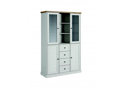 Meuble Buffet Classique Armoire Vitrine Vitrines en Verre neuves
