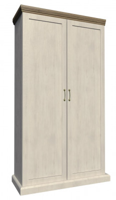 Armoire classique Armoire en bois Chambre garde-robe moderne Armoires de style campagnard