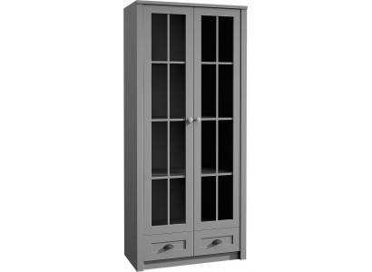Vitrine Armoire Étagère Armoire à dossiers Vitrine Antique Armoire de luxe en bois Meubles Armoires