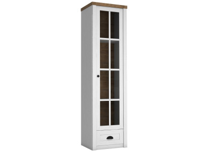 Vitrines classiques Vitrine de garde-robe armoire de salle d'exposition Armoires de salon Conception Bois Vitrine neuve