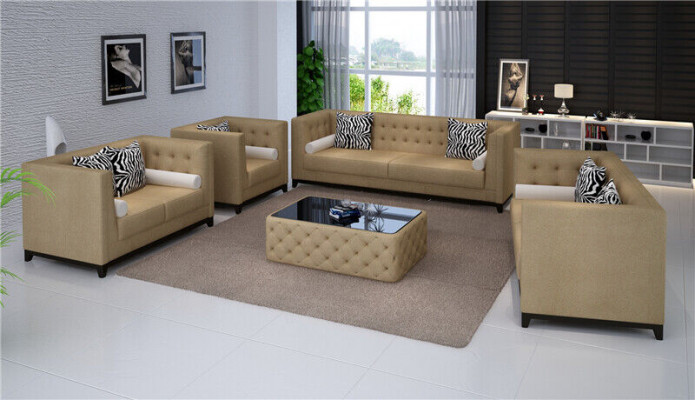 Ensemble de canapés Design de Sets de canapés Rembourrage Canapés en cuir 3 2 places