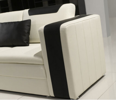 Salon design Canapé d'angle Canapé Rembourrage Siège Coin Garnitzur