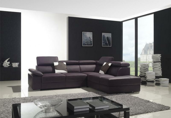 Canapé d'angle Canapé Canapé Revêtement Canapé paysage Vivant Déco Canapé d'angle Suite en L-forme