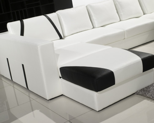Paysage de vie Canapé Coin suite en forme de U Sofa Canapé d'angle Canapé d'angle Suite