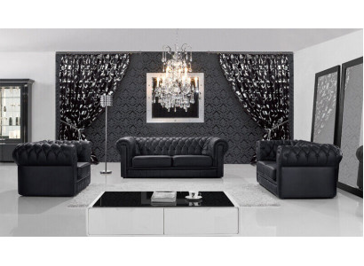 Canapé en cuir canapé canapé ensemble de canapés design moderne sofas