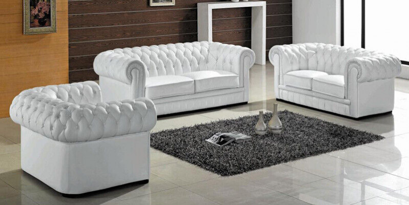 Canapé en cuir canapé canapé ensemble de canapés design moderne sofas