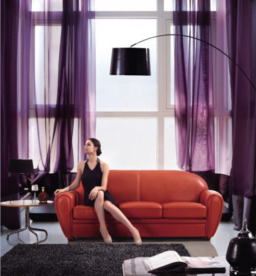 Ensemble de canapés Canapé Canapés Ensemble de sièges Canapé Revêtement Canapé 3 pièces Fauteuil Canapé en cuir