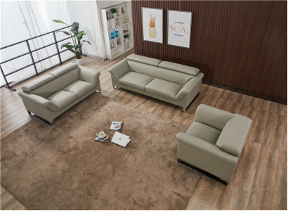 Ensemble de canapés en cuir, canapé, canapé, canapés 3 places, canapé en tissu, canapé 3 pièces, fauteuil