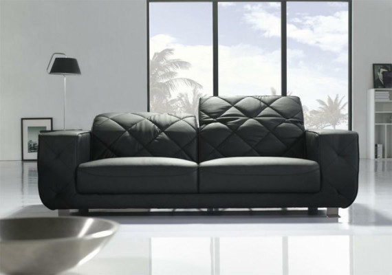 Sofa en cuir ensemble de canapé 3+2+1 places ensemble suite canapé rembourré décoratif Canapé