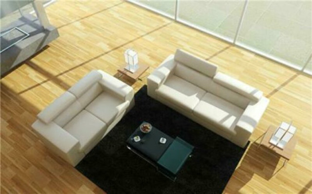 Canapé ensemble de canapés canapé canapés  en set de 3 places canapé en cuir à accoudoirs three-piece en cuir.