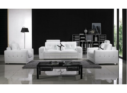 Canapé en cuir Canapés Ensemble de canapés Canapé à places Set de canapés Rembourrage canapé 3 pièces Fauteuil