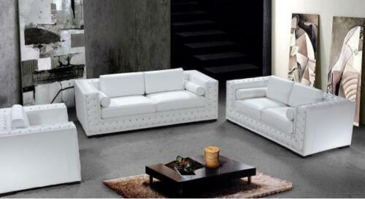 Canapé en cuir Canapé Paysage de vie 3+2+1 Fauteuil Canapé Suite Design Décor neuf