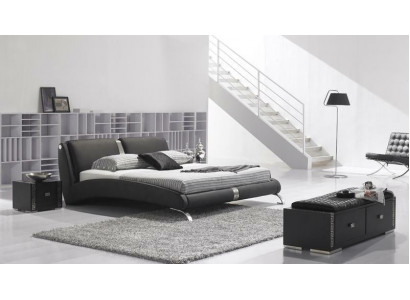 Lit moderne Lit rembourré Lit double Lits design Set 180x200cm