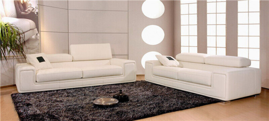 Suite canapé en cuir ensemble de canapés 32 places canapé rembourré canapé canapé design neuf
