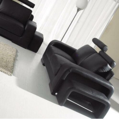 Canapé 2 places Sofa Canapé Rembourré Canapés Canapés avec tabouret Suite