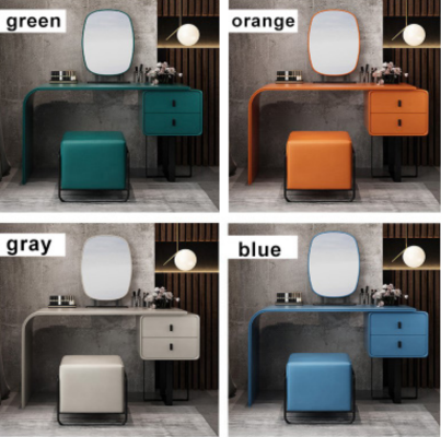 Table Console moderne Miroir Commode Coiffeuse Chambre Tabouret Consoles
