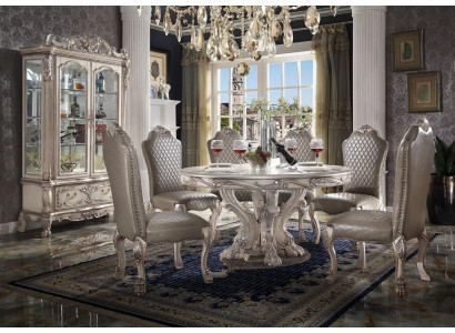 Ensemble de salle à manger Ess Group Table en bois Tables 7 pièces Ensemble complet Table à manger 6x chaises