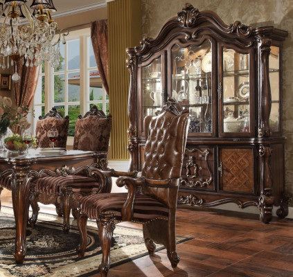 Vitrine de luxe vitrine armoire en bois vitrine d'angle vitrine d'angle verre nouveau baroque