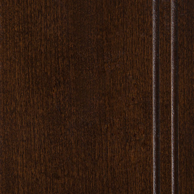 Style de maison de campagne lit 3 pièces. avec 2 tables de chevet Ensemble de meubles en bois marron