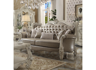 Trois places 3 places canapés relax canapé canapé en cuir rembourré en tissu