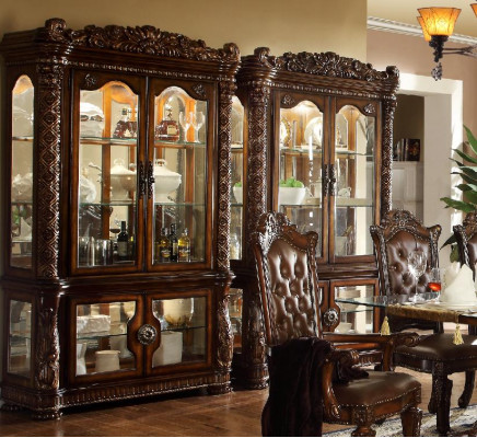 Vitrine Armoire Vitrines Salon Armoires Baroque Rococo Bois