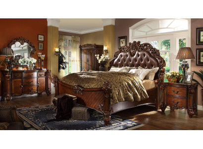 Classique Chambre Commodes 2 pièces Ensemble Baroque Rococo Commode + Miroir neuf
