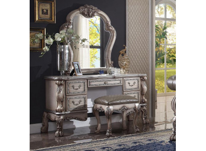 Console = Console Classic = Classique Table = Table Mirror = Miroir Chest of drawers = Commode Dressing table = Coiffeuse Bedroom = Chambre Sideboard = Buffet 2pcs = 2 pièces