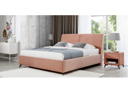 Lit Rosa Chambre Bois Mobilier Textile Lits Hôtel Style Art Déco