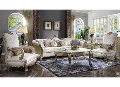 Salon de luxe TV Club Rembourrage Siège Fauteuil royal Design Canapé Sofa