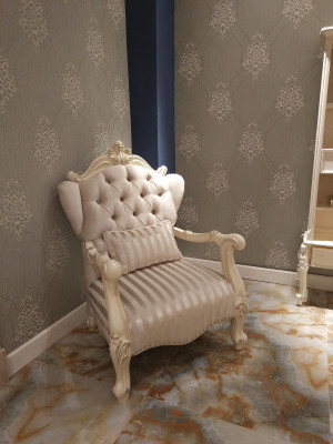 Chaise longue de club de design Chaise d'hôtel de détente Ensemble fauteuil Suite Fauteuil de luxe