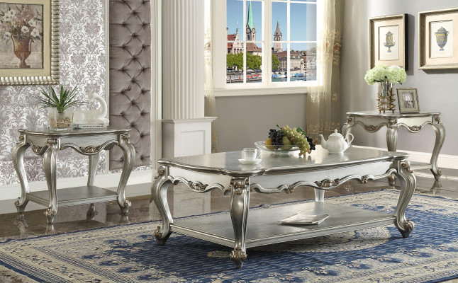 Table basse classique canapé Table d'appoint Design Salon Baroque