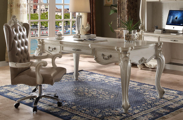 Fauteuil de direction Fauteuil en cuir Fauteuil de bureau pivotant Chaise d'ordinateur Décorative