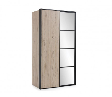 Placard de garde-robe loft armoire multi-usage - Armoire en bois meubles armoires brun
